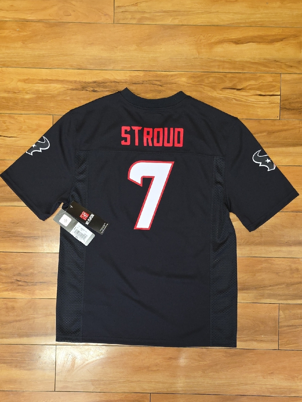 NEW C.J. Stroud NFL Houston Texans Football Game Jersey Youth LG (14/26) Black